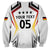 Custom Germany 2024 Football Sweatshirt Go Champions Nationalelf White Version