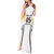 Custom Germany 2024 Football Tank Maxi Dress Go Champions Nationalelf White Version