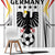 Custom Germany 2024 Football Window Curtain Go Champions Nationalelf White Version