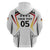 Custom Germany 2024 Football Zip Hoodie Go Champions Nationalelf White Version