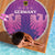 Germany 2024 Football Beach Blanket Go Champions Nationalelf Pink Version LT05 - Wonder Print Shop