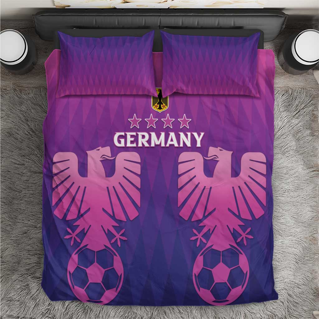 Germany 2024 Football Bedding Set Go Champions Nationalelf Pink Version LT05 - Wonder Print Shop