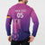 Custom Germany 2024 Football Button Sweatshirt Go Champions Nationalelf Pink Version LT05 - Wonder Print Shop