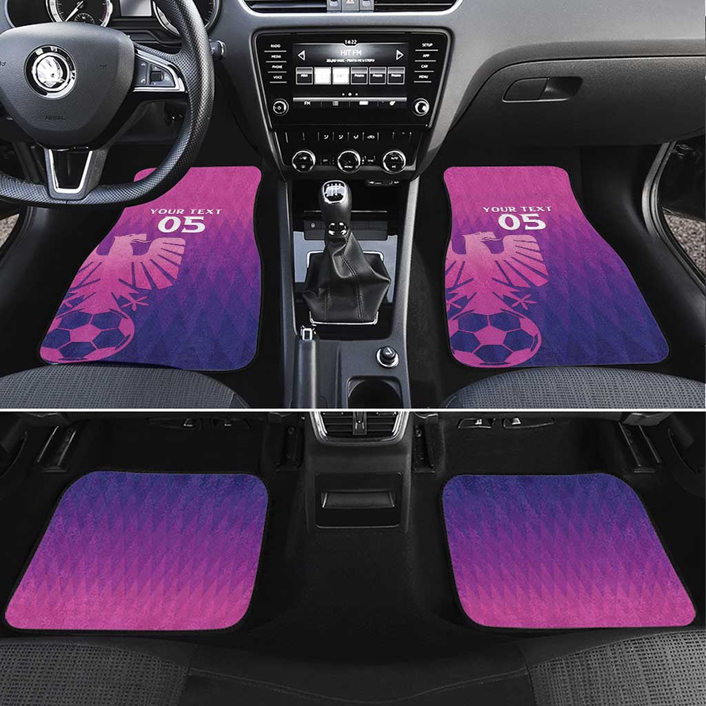 Germany 2024 Football Car Mats Go Champions Nationalelf Pink Version LT05 - Wonder Print Shop