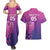 Custom Germany 2024 Football Couples Matching Summer Maxi Dress and Hawaiian Shirt Go Champions Nationalelf Pink Version LT05 - Wonder Print Shop