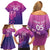 Custom Germany 2024 Football Family Matching Off Shoulder Short Dress and Hawaiian Shirt Go Champions Nationalelf Pink Version LT05 - Wonder Print Shop