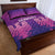 Custom Germany 2024 Football Quilt Bed Set Go Champions Nationalelf Pink Version