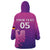 Custom Germany 2024 Football Wearable Blanket Hoodie Go Champions Nationalelf Pink Version