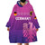 Custom Germany 2024 Football Wearable Blanket Hoodie Go Champions Nationalelf Pink Version