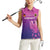 Custom Germany 2024 Football Women Sleeveless Polo Shirt Go Champions Nationalelf Pink Version