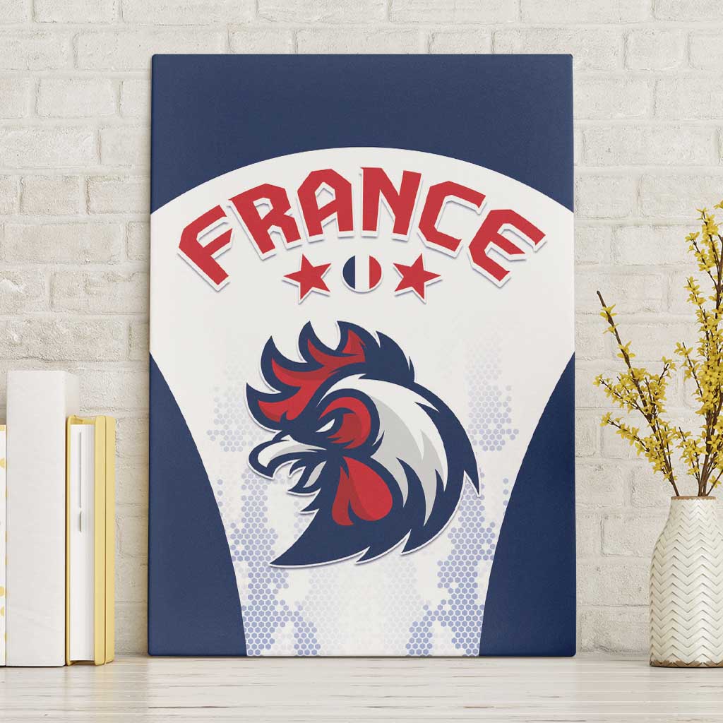 France 2024 Football Canvas Wall Art Go Champions Les Bleus LT05 - Wonder Print Shop