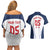 Custom France 2024 Football Couples Matching Off Shoulder Short Dress and Hawaiian Shirt Go Champions Les Bleus LT05 - Wonder Print Shop