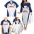 Custom France 2024 Football Family Matching Off The Shoulder Long Sleeve Dress and Hawaiian Shirt Go Champions Les Bleus LT05 - Wonder Print Shop