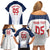 Custom France 2024 Football Family Matching Off Shoulder Short Dress and Hawaiian Shirt Go Champions Les Bleus LT05 - Wonder Print Shop