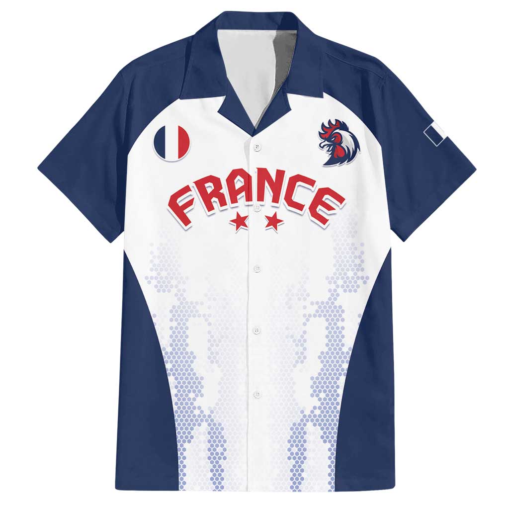 Custom France 2024 Football Hawaiian Shirt Go Champions Les Bleus LT05 - Wonder Print Shop