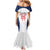 Custom France 2024 Football Mermaid Dress Go Champions Les Bleus LT05 - Wonder Print Shop