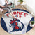 Custom France 2024 Football Round Carpet Go Champions Les Bleus