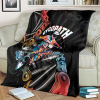 Cycopath Funny Cycling Blanket Cycling lovers - Wonder Print Shop