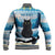 Merry Christmas Yule Cat Baseball Jacket Icelandic Folklore Jolakotturinn LT05 - Wonder Print Shop