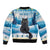 Merry Christmas Yule Cat Bomber Jacket Icelandic Folklore Jolakotturinn LT05 - Wonder Print Shop