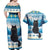 Merry Christmas Yule Cat Couples Matching Off Shoulder Maxi Dress and Hawaiian Shirt Icelandic Folklore Jolakotturinn LT05 - Wonder Print Shop