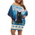 Merry Christmas Yule Cat Family Matching Off Shoulder Short Dress and Hawaiian Shirt Icelandic Folklore Jolakotturinn LT05 - Wonder Print Shop