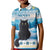 Merry Christmas Yule Cat Kid Polo Shirt Icelandic Folklore Jolakotturinn LT05 - Wonder Print Shop