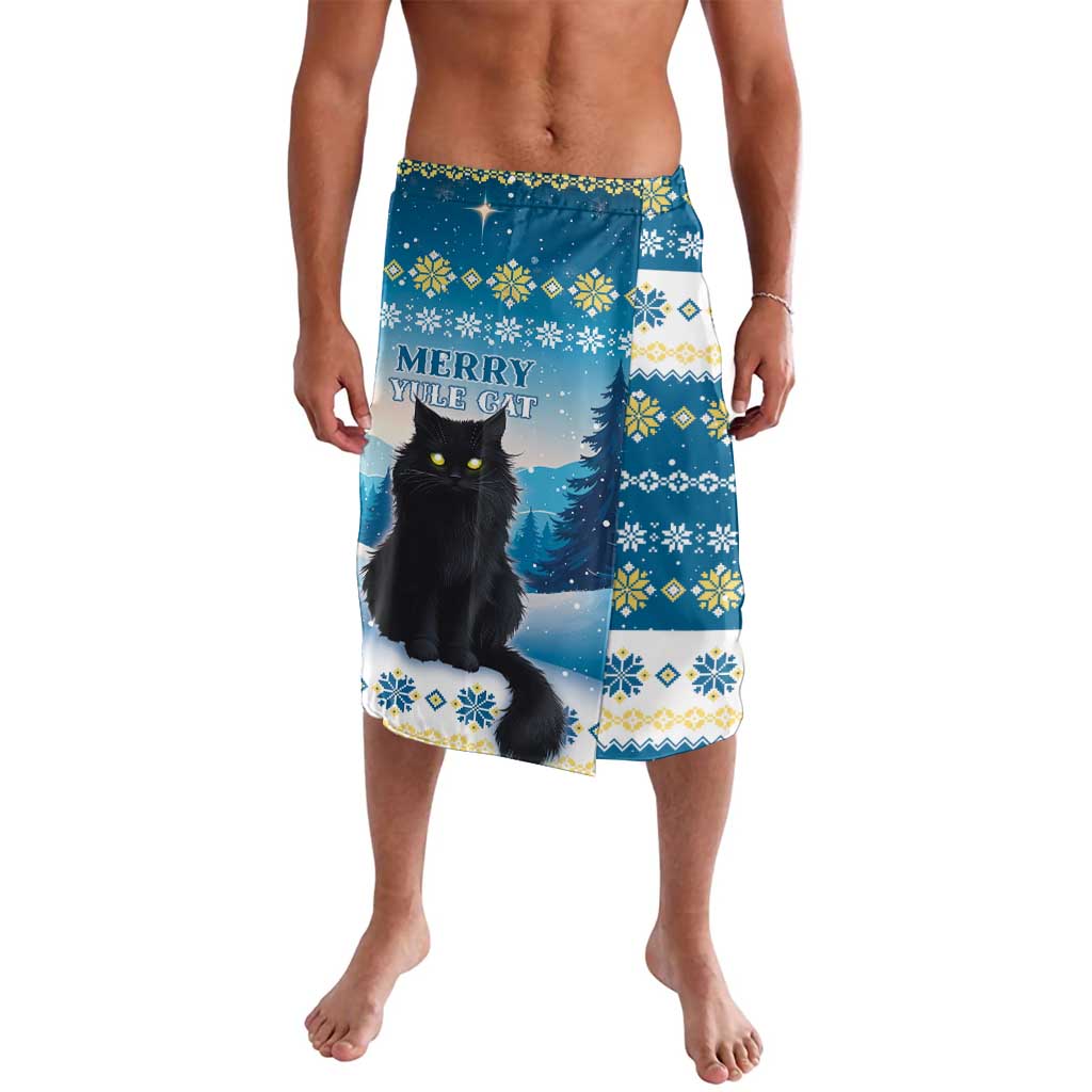 Merry Christmas Yule Cat Lavalava Icelandic Folklore Jolakotturinn LT05 - Wonder Print Shop