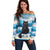 Merry Christmas Yule Cat Off Shoulder Sweater Icelandic Folklore Jolakotturinn LT05 - Wonder Print Shop