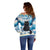 Merry Christmas Yule Cat Off Shoulder Sweater Icelandic Folklore Jolakotturinn LT05 - Wonder Print Shop