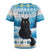 Merry Christmas Yule Cat Rugby Jersey Icelandic Folklore Jolakotturinn