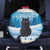 Merry Christmas Yule Cat Spare Tire Cover Icelandic Folklore Jolakotturinn