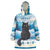 Merry Christmas Yule Cat Wearable Blanket Hoodie Icelandic Folklore Jolakotturinn