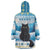 Merry Christmas Yule Cat Wearable Blanket Hoodie Icelandic Folklore Jolakotturinn