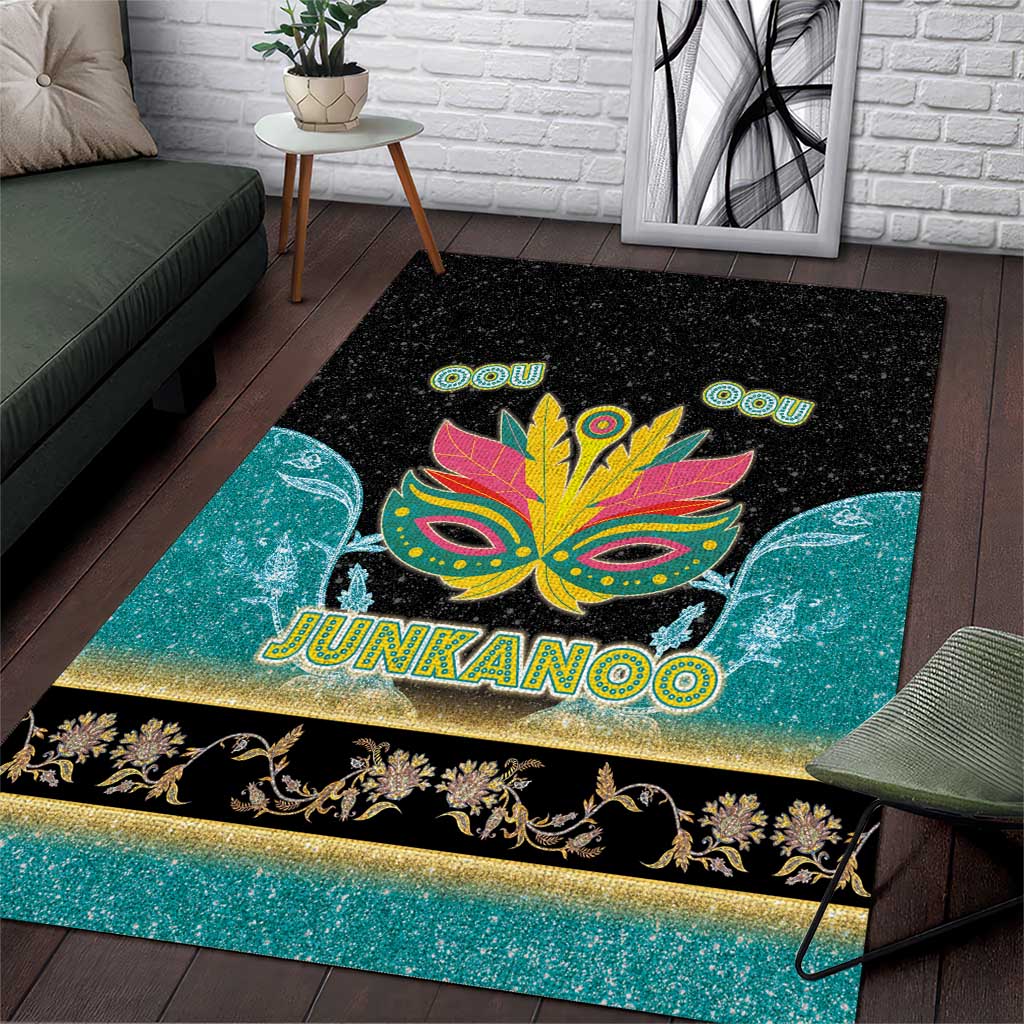 Bahamas Junkanoo Area Rug Junkanoo Is Life LT05 - Wonder Print Shop