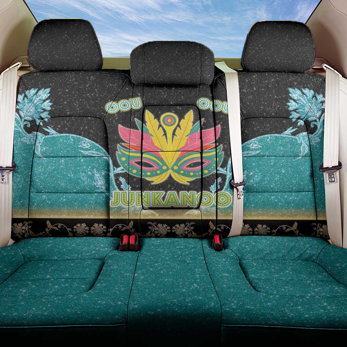 Bahamas Junkanoo Back Car Seat Cover Junkanoo Is Life LT05 - Wonder Print Shop