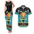 Bahamas Junkanoo Couples Matching Tank Maxi Dress and Hawaiian Shirt Junkanoo Is Life LT05 - Wonder Print Shop