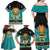 Bahamas Junkanoo Family Matching Off Shoulder Maxi Dress and Hawaiian Shirt Junkanoo Is Life LT05 - Wonder Print Shop