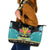 Bahamas Junkanoo Leather Tote Bag Junkanoo Is Life LT05 - Wonder Print Shop