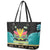 Bahamas Junkanoo Leather Tote Bag Junkanoo Is Life LT05 - Wonder Print Shop