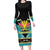 Bahamas Junkanoo Long Sleeve Bodycon Dress Junkanoo Is Life LT05 - Wonder Print Shop