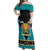 Bahamas Junkanoo Off Shoulder Maxi Dress Junkanoo Is Life LT05 - Wonder Print Shop