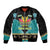 Bahamas Junkanoo Sleeve Zip Bomber Jacket Junkanoo Is Life LT05 - Wonder Print Shop