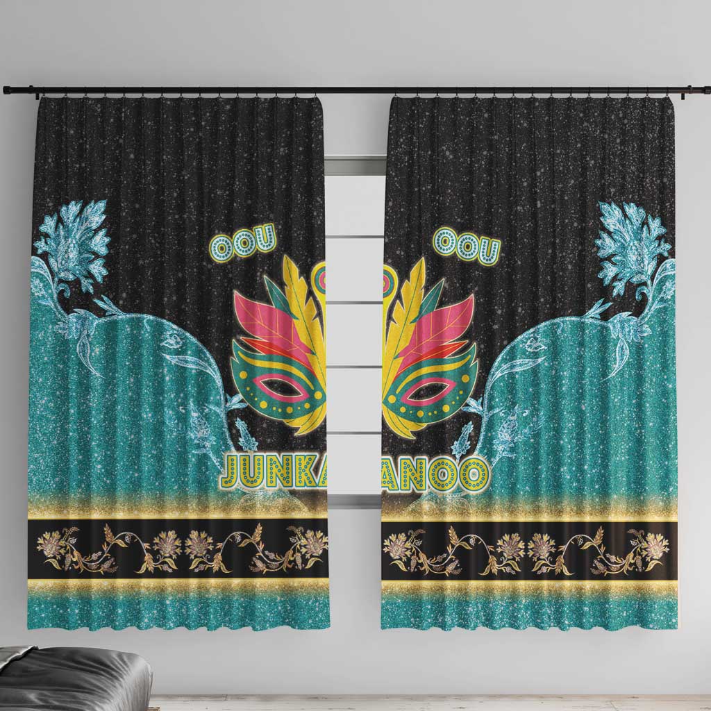 Bahamas Junkanoo Window Curtain Junkanoo Is Life LT05 - Wonder Print Shop