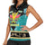 Bahamas Junkanoo Women Sleeveless Polo Shirt Junkanoo Is Life LT05 - Wonder Print Shop