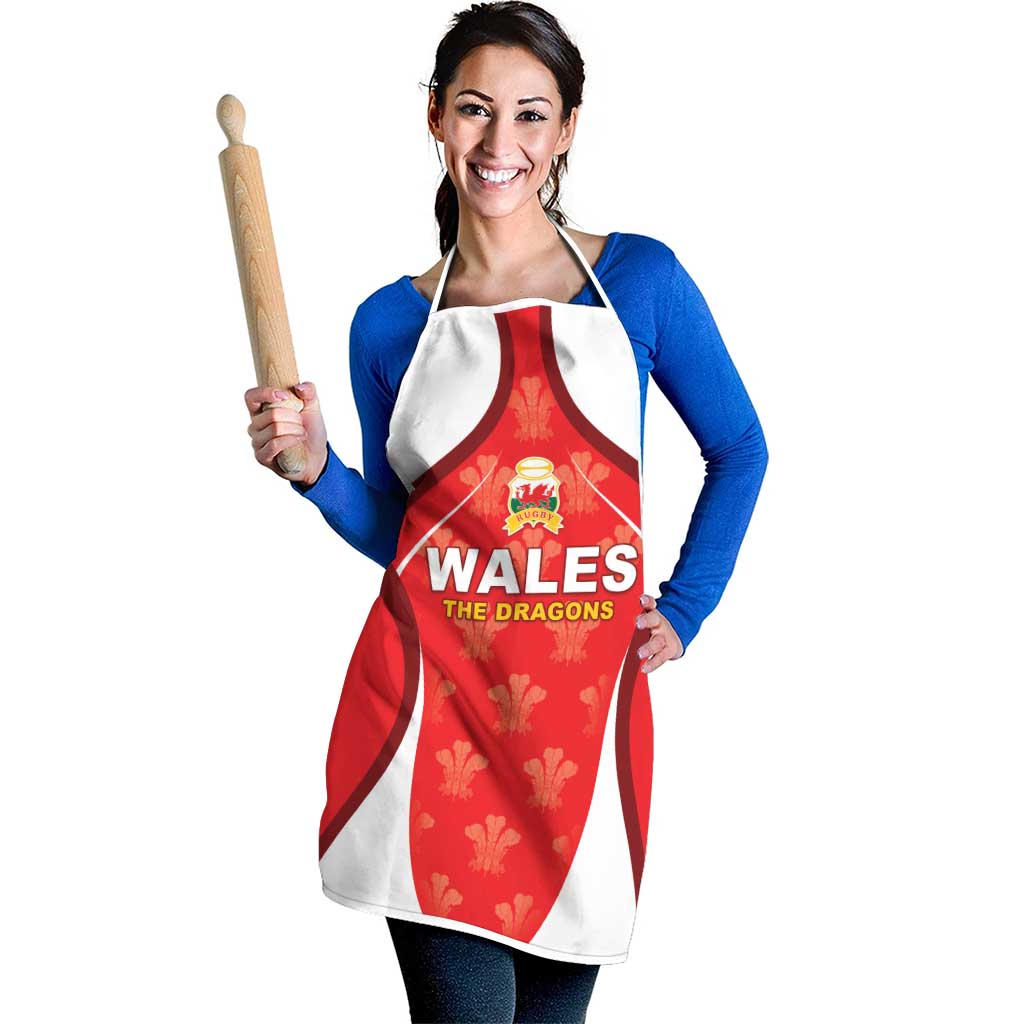 Wales Rugby 2026 Apron Unique Style - Wonder Print Shop