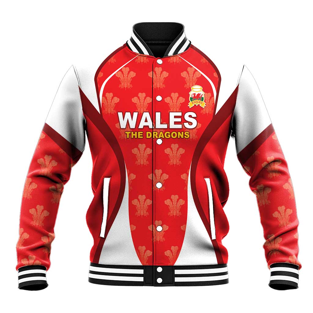 Custom Wales Rugby 2026 Baseball Jacket Unique Style - Wonder Print Shop