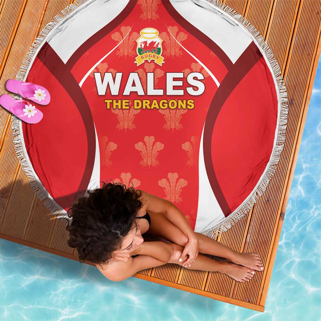 Wales Rugby 2026 Beach Blanket Unique Style - Wonder Print Shop