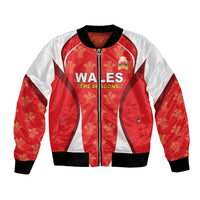 Custom Wales Rugby 2026 Bomber Jacket Unique Style - Wonder Print Shop