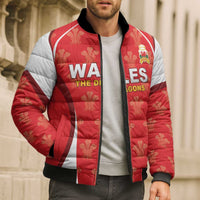 Custom Wales Rugby 2026 Bomber Puffer Jacket Unique Style - Wonder Print Shop